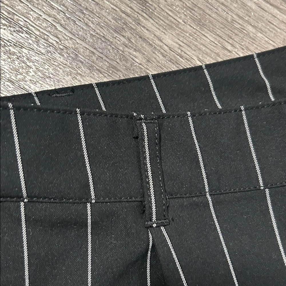 Black Pinstripe Trousers - Picture 5 of 7